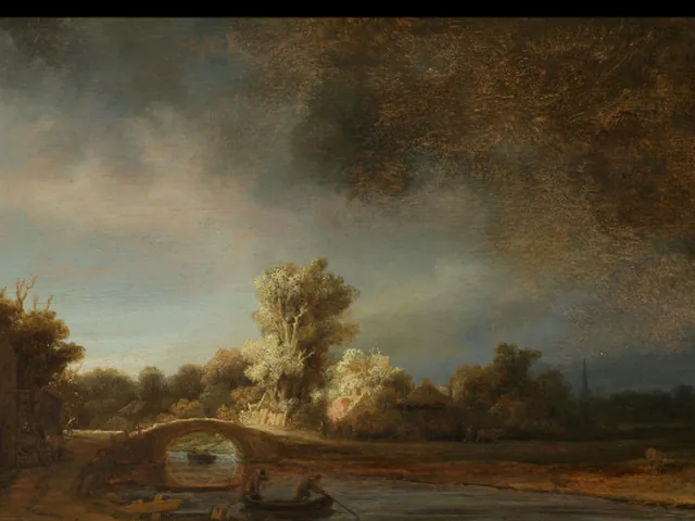 A Rembrandt landscape from the Rijksmuseum collection